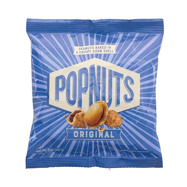 Popnuts by Divina, Case of Twelve 5 Oz Bags